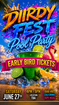 Diirdy Fest Early Bird Tickets