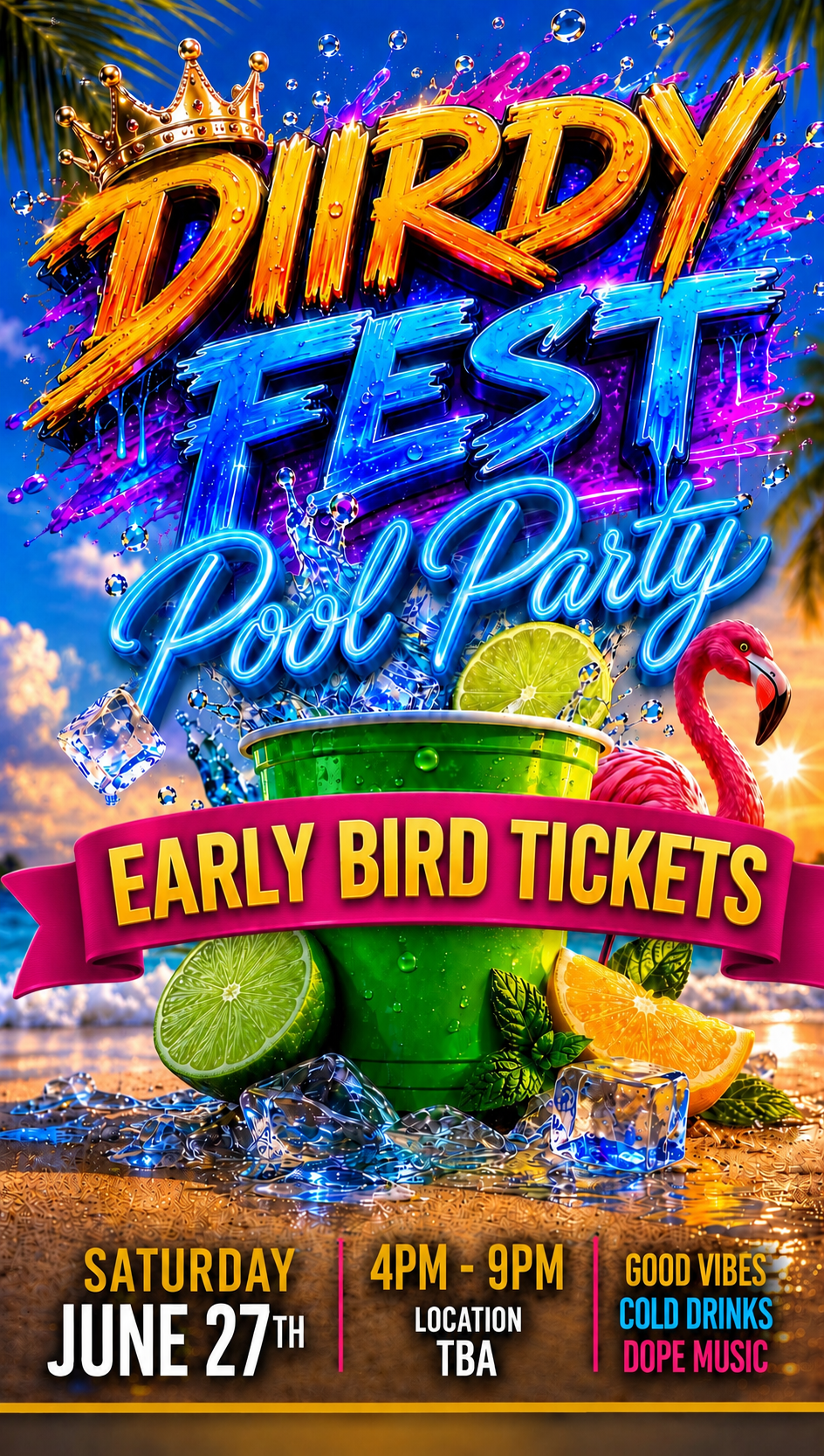 Diirdy Fest Early Bird Tickets