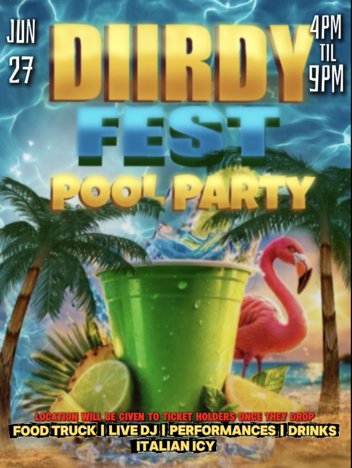 Diirdy Fest Ladies Ticket
