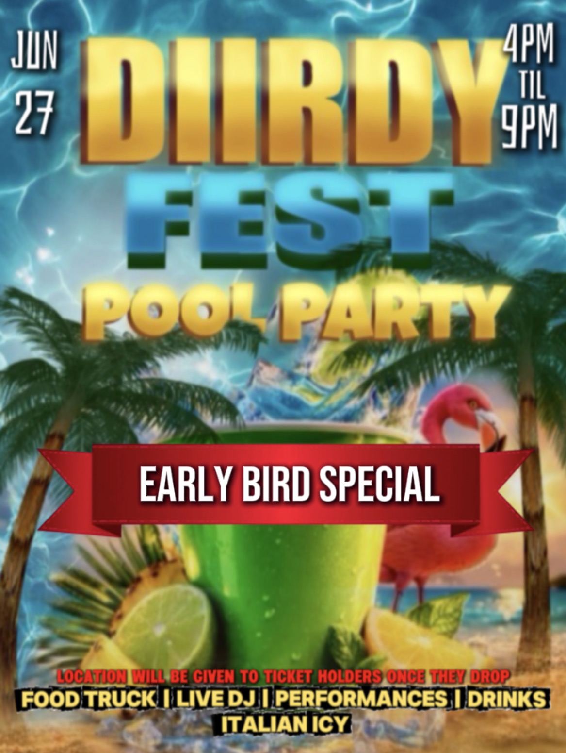 Diirdy Fest Early Bird Tickets